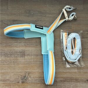 Spring Summer Dog Harness & Leash Size M New